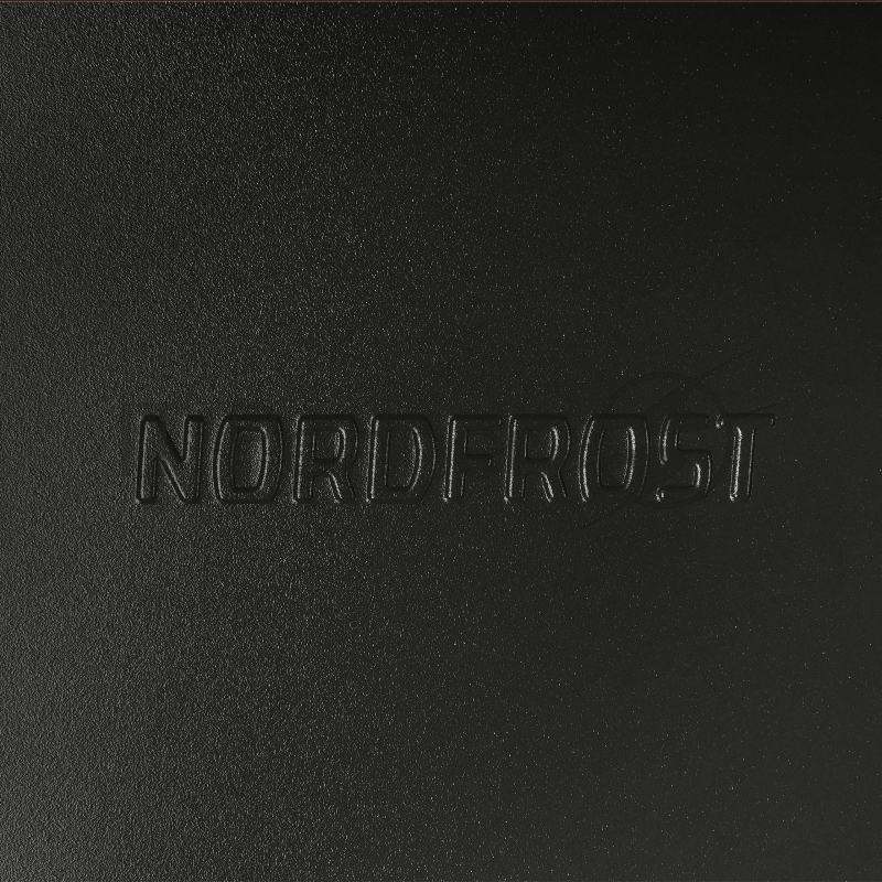 Морозилка NORDFROST DF 256 BAP, черный, 100л, 3 ящика