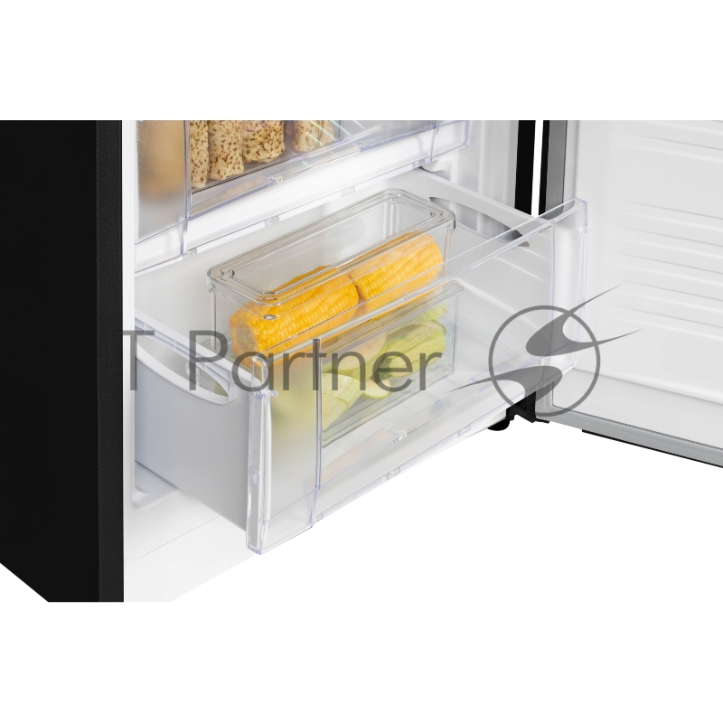 Морозилка NORDFROST DF 256 BAP, черный, 100л, 3 ящика