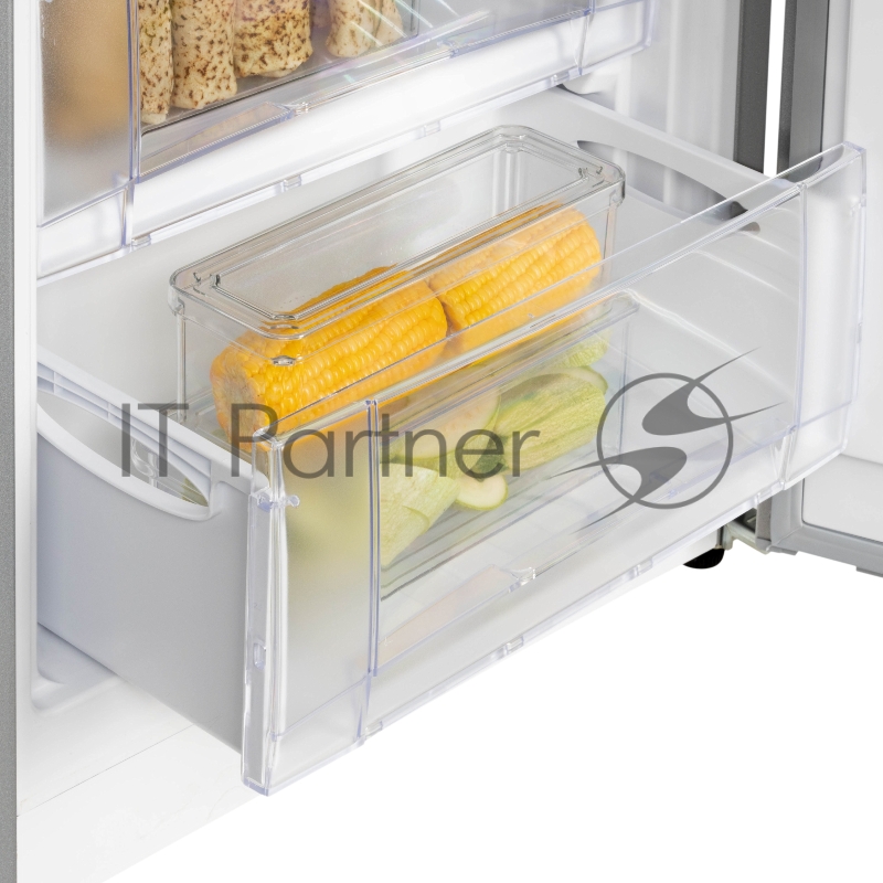 Морозилка NORDFROST DF 268 SAP, серебристый, 256л, 6 ящика