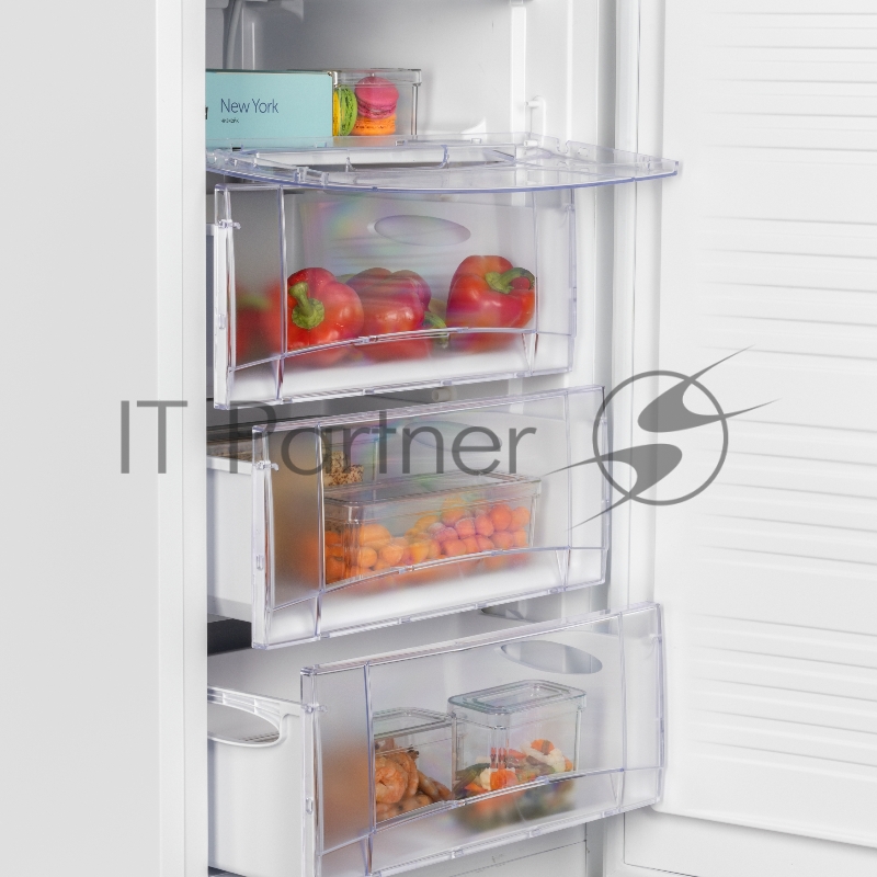 Морозилка NORDFROST DF 261 WAP, белый, 139л, 3 ящика