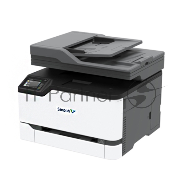 МФУ лазерный Sindoh C300, A4, цветной, печ. 24 стр/мин., скан. до 20 стр/мин (цвет.) 45 стр/мин (ч/б), 2400 x 600 dpi, USB, Ethernet, Wi-Fi