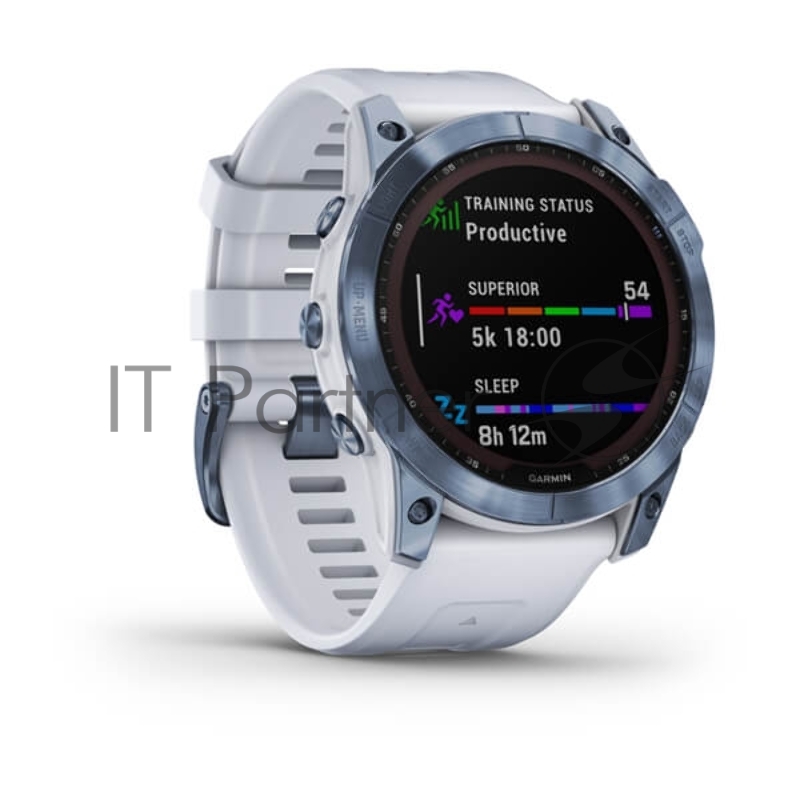 Смарт-часы Garmin Fenix 7x Sapphire Solar синий минерал 51мм