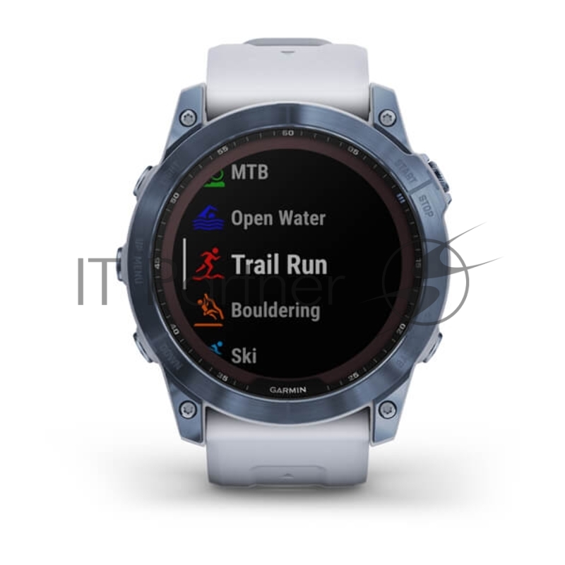 Смарт-часы Garmin Fenix 7x Sapphire Solar синий минерал 51мм