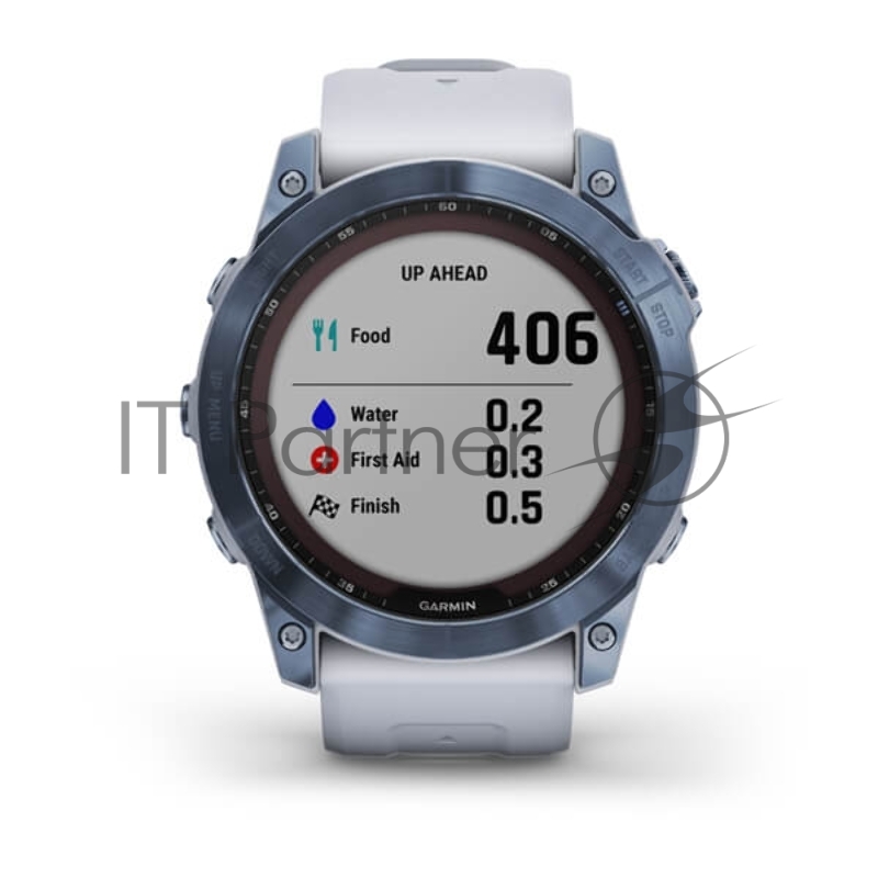 Смарт-часы Garmin Fenix 7x Sapphire Solar синий минерал 51мм