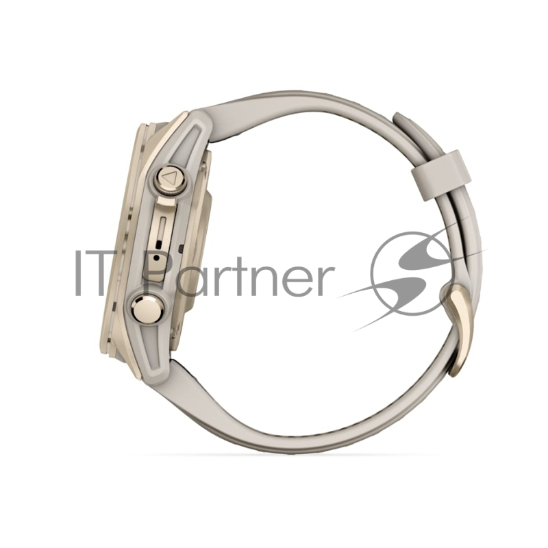 Смарт-часы Garmin Fenix 8 AMOLED Sapphire золотистый, дымчато-серый 43мм