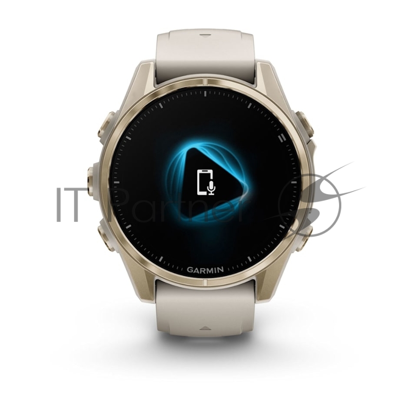 Смарт-часы Garmin Fenix 8 AMOLED Sapphire золотистый, дымчато-серый 43мм