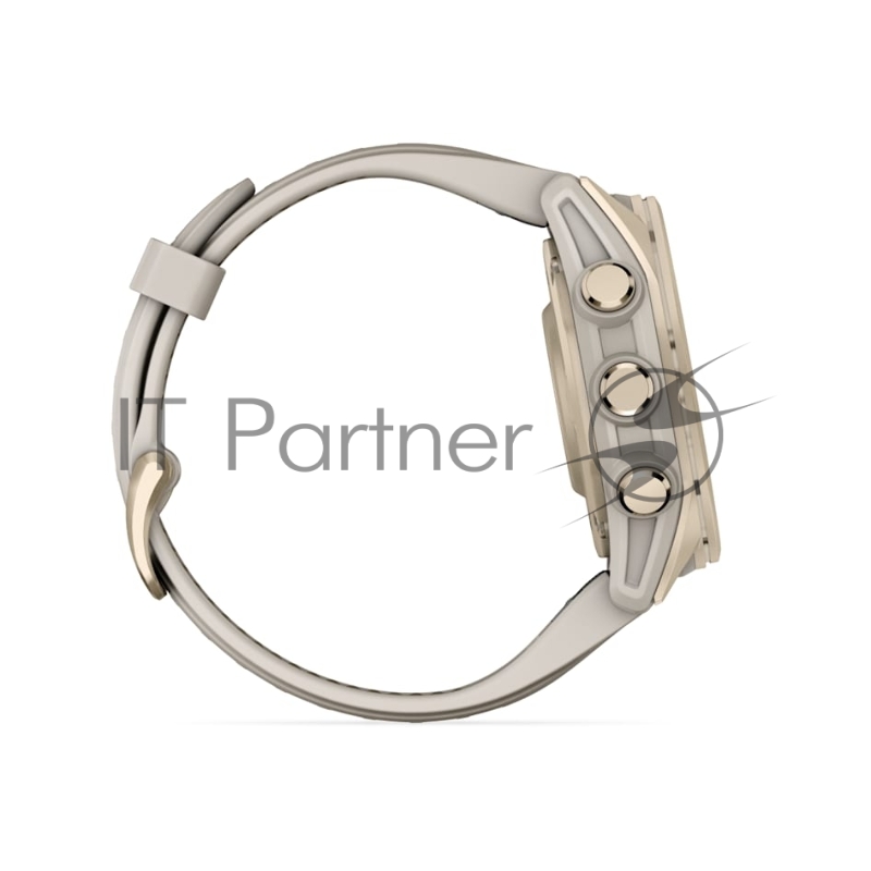 Смарт-часы Garmin Fenix 8 AMOLED Sapphire золотистый, дымчато-серый 43мм