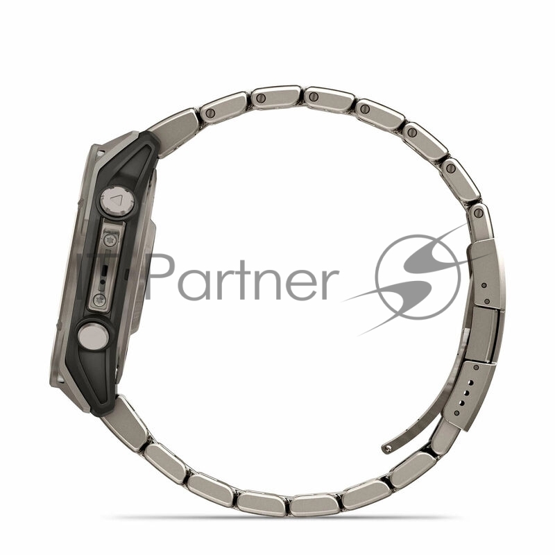 Смарт-часы Garmin Fenix 8 AMOLED Sapphire титановый серый, титановый браслет 47мм