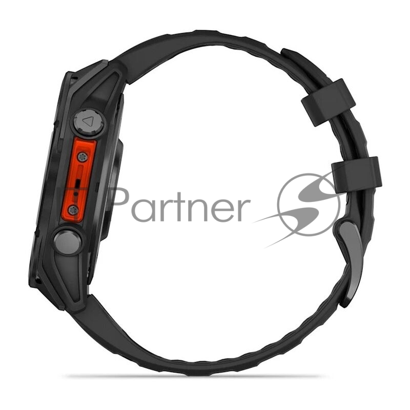 Смарт-часы Garmin Fenix 8 AMOLED серый, черный 47мм
