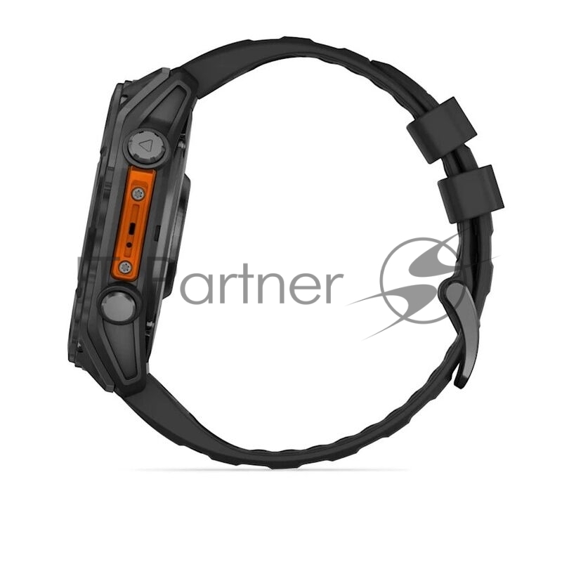 Смарт-часы Garmin Fenix 8 AMOLED серый, черный 51мм