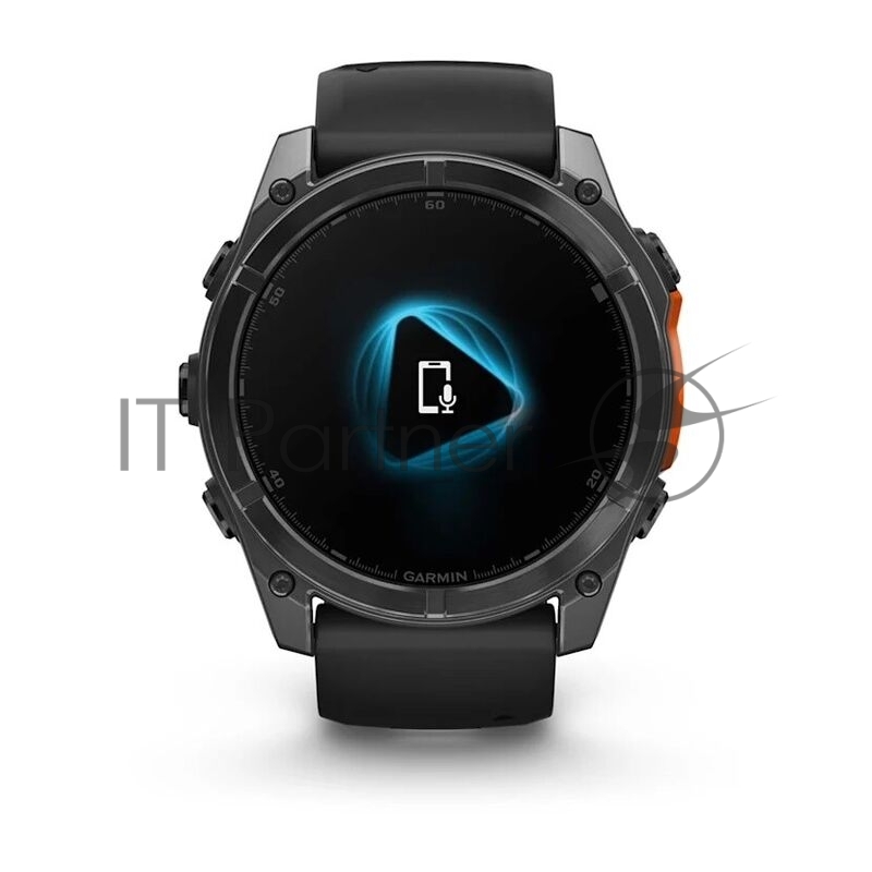 Смарт-часы Garmin Fenix 8 AMOLED серый, черный 51мм