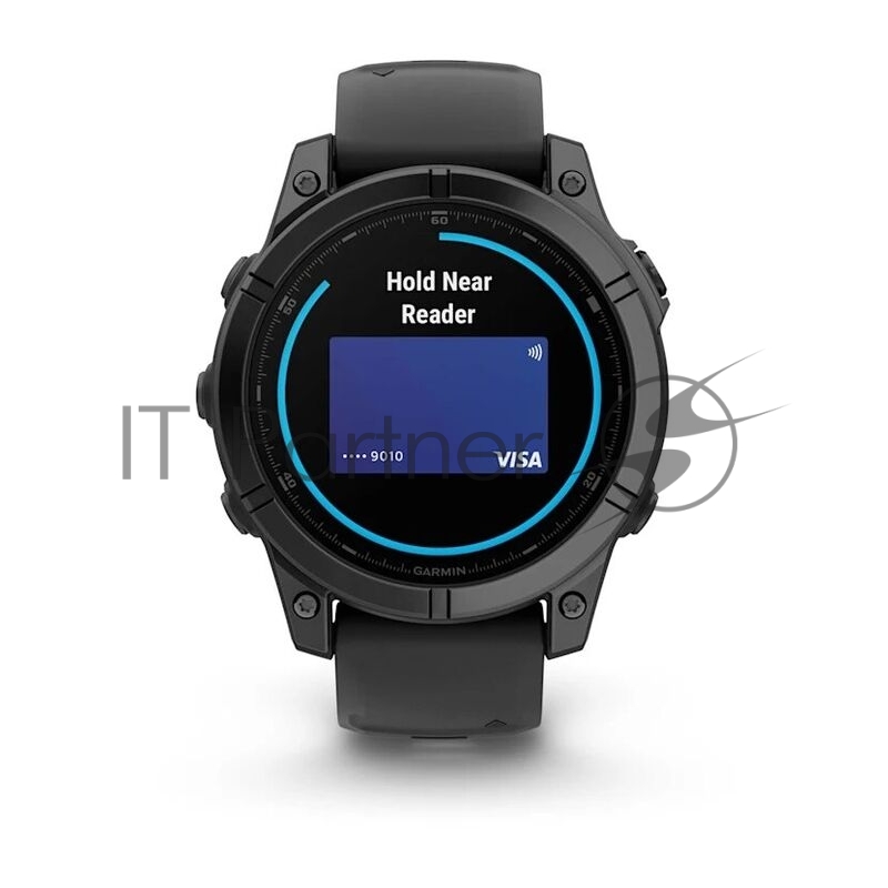 Смарт-часы Garmin Fenix E AMOLED темно-серый, черный 47мм