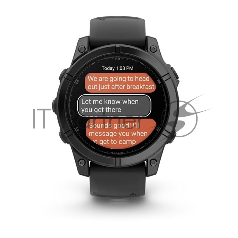 Смарт-часы Garmin Fenix E AMOLED темно-серый, черный 47мм