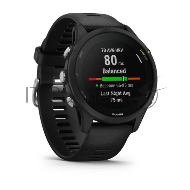 Смарт-часы Garmin Forerunner 255 Music черный 45,6мм