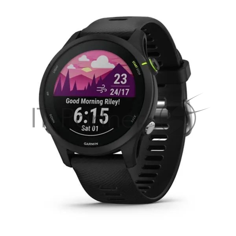 Смарт-часы Garmin Forerunner 255 Music черный 45,6мм