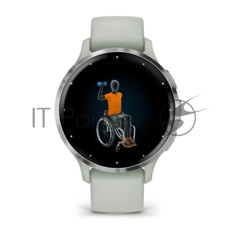 Смарт-часы Garmin Venu 3s серо-зеленый 41мм