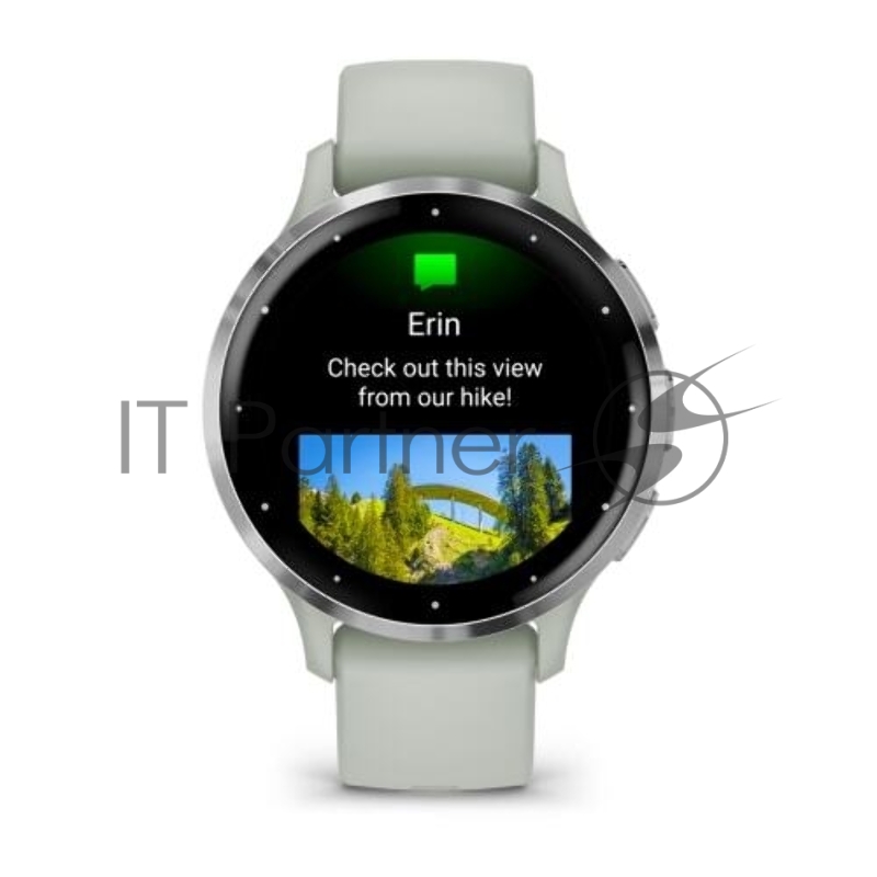 Смарт-часы Garmin Venu 3s серо-зеленый 41мм