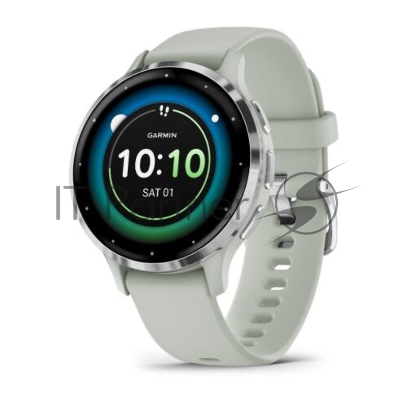 Смарт-часы Garmin Venu 3s серо-зеленый 41мм