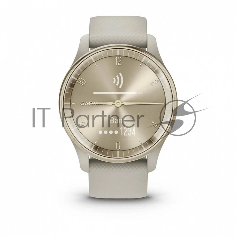 Смарт-часы Garmin Vivomove Trend кремовое золото 40,4мм