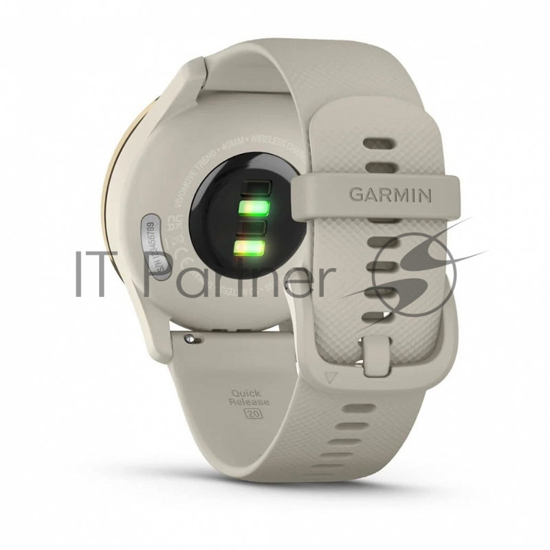 Смарт-часы Garmin Vivomove Trend кремовое золото 40,4мм