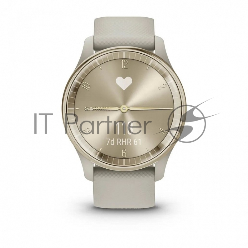 Смарт-часы Garmin Vivomove Trend кремовое золото 40,4мм
