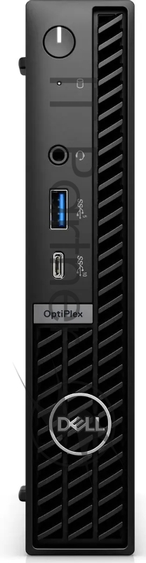 Неттоп Dell Optiplex 7020 Micro i3 14100T (2.7) 8Gb SSD256Gb UHDG 730 Linux Ubuntu GbitEth 260W мышь клавиатура черный (7020-3860)