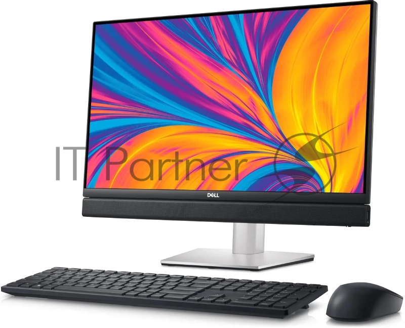 Моноблок Dell Optiplex 7420 23.8 Full HD i3 14100T (2.5) 8Gb SSD256Gb UHDG 730 CR Linux Ubuntu GbitEth WiFi BT 130W клавиатура мышь Cam черный 1920x1080