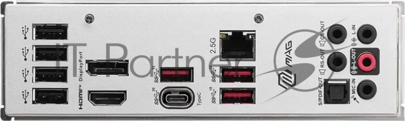 Материнская плата MSI MAG B760M MORTAR II OEM, LGA 1700, Intel B760, 4xDDR5, 4xSATA, 3xM.2, 1xPCI-E 5.0 x16, 1xPCI-E 4.0 x4, 1xHDMI, 1xDisplayPort, 1xUSB Type-C, 1x2.5Gb LAN, 3xUSB-A 2.0, 3xUSB-A 3.2 Gen 2, 5x3.5 мм, 7.1, Micro-ATX