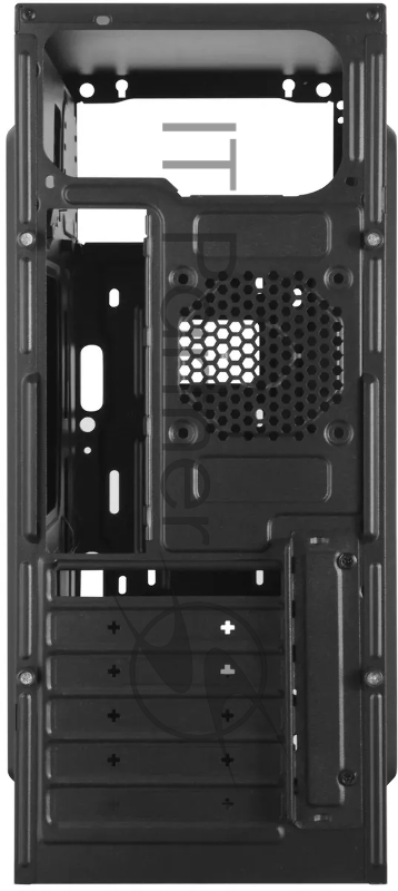 Корпус Digma DCC-MD301 черный без БП ATX 1x80mm 4x120mm 1xUSB2.0 1xUSB3.0 audio