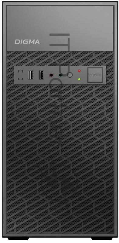 Корпус Digma DCC-MN303 черный без БП mATX 1x80mm 2x120mm 1xUSB2.0 1xUSB3.0 audio