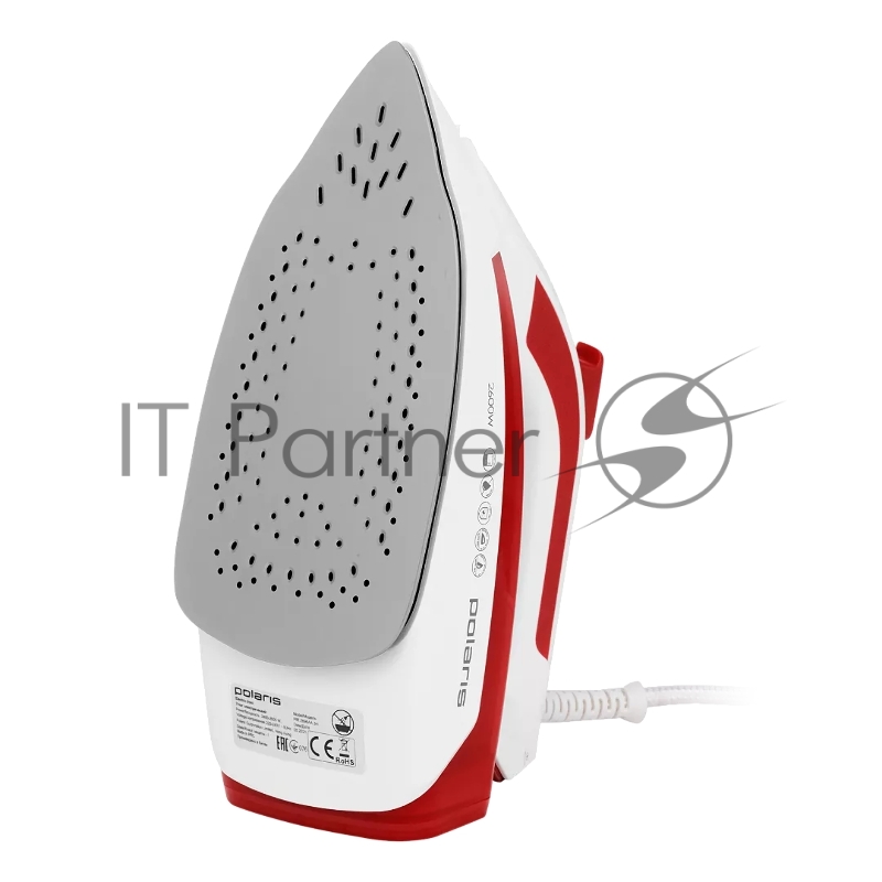 Утюг Polaris PIR-2696AA (2600Вт,керам., автоотключ.)белый/коралловый