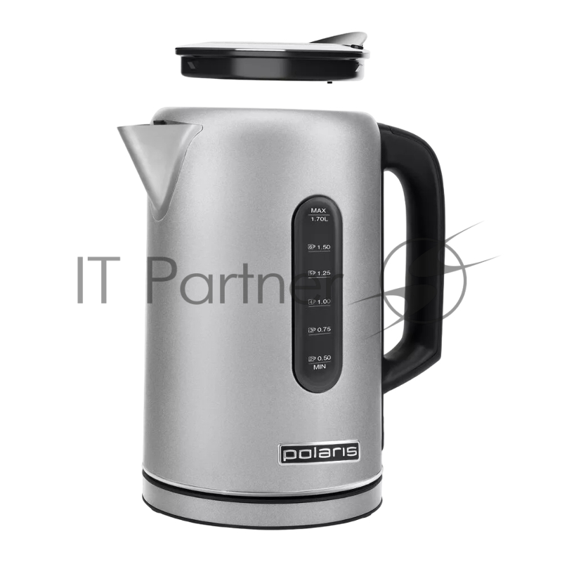 Чайник Polaris PWK-1729СA (2200W, 1,7л, ВЕРХ. ЗАЛИВ, нерж.) стальной