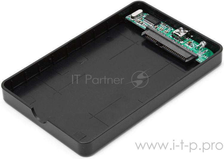 Контейнер Gembird EE2-U2S-40P для 2.5 SATA HDD, черный (USB2.0)