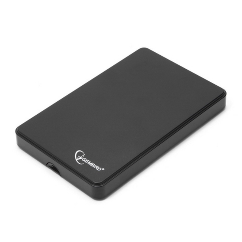 Контейнер Gembird EE2-U2S-40P для 2.5 SATA HDD, черный (USB2.0)