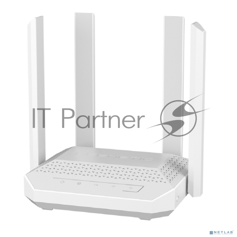 Мультигигабитный интернет-центр Keenetic Challenger KN-3910 с Mesh Wi-Fi 6 AX3000, 2 портами 2.5 Gigabit Ethernet и переключателем режима роутер/ретранслятор