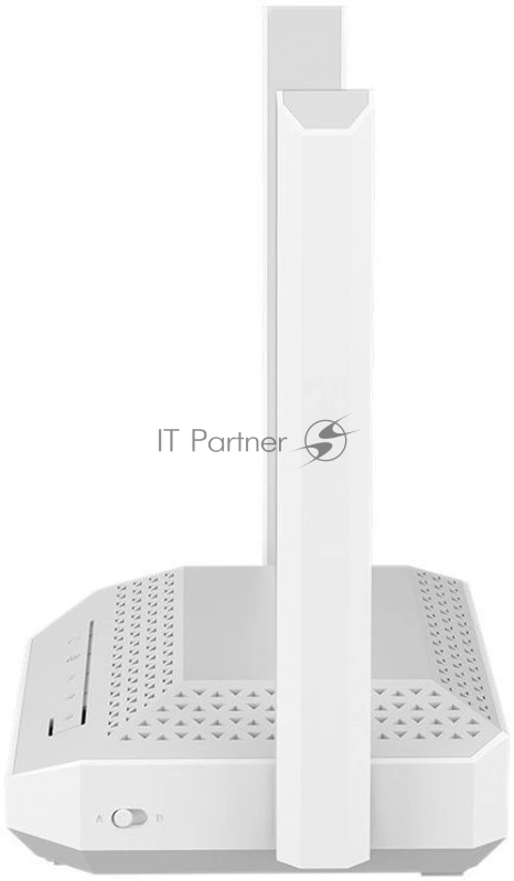 Гигабитный интернет-центр Keenetic Racer KN-4010 с Mesh Wi-Fi 6 AX3000, 2 портами Gigabit Ethernet и переключателем режима роутер/ретранслятор