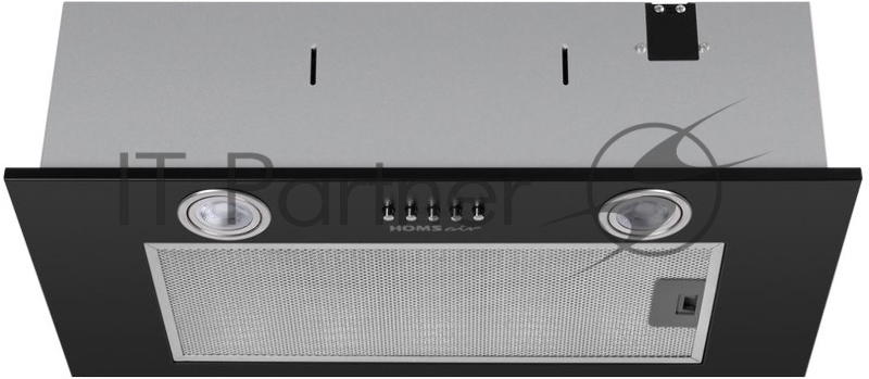 Вытяжка HOMSair CAMELIA POWER 60 ЧЕРНЫЙ