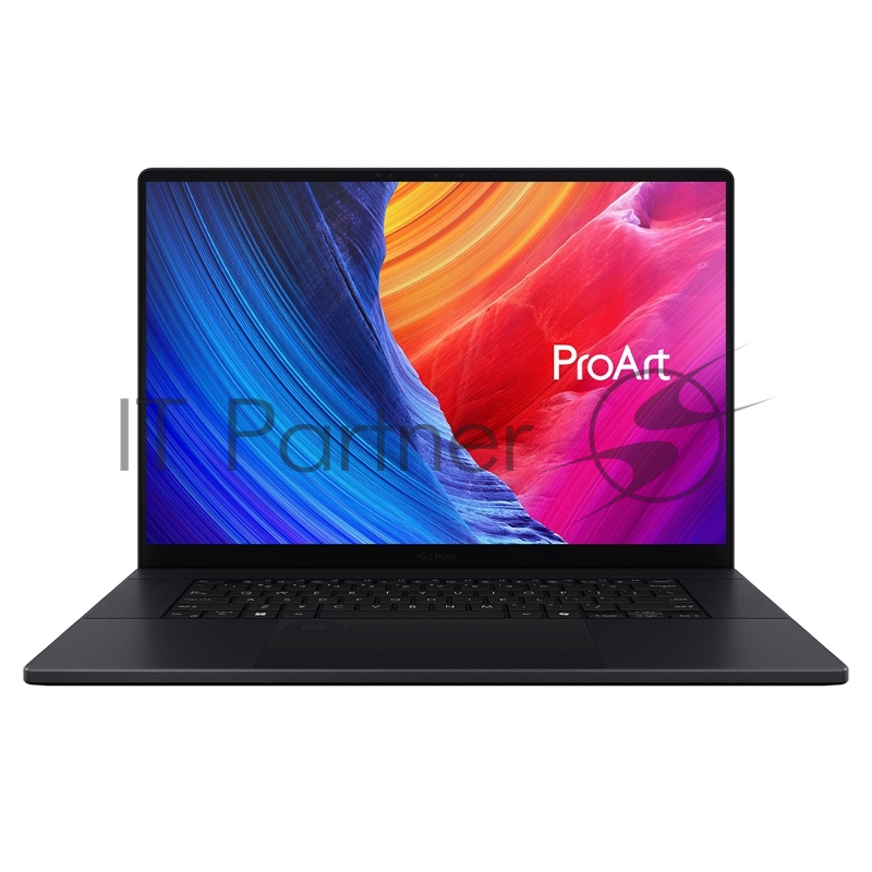 Ноутбук ASUS ProArt P16 H7606WV-ME098X 16(3840x2400 OLED)/Touch/AMD Ryzen AI 9 HX 370(2Ghz)/32768Mb/2TbPCISSDGb/ GeForce RTX4060(8192Mb)/Cam/BT/WiFi/90 1y/1.85kg/Nano Black/Win11Pro + алюм корп DialPad USB-RJ45 кабель