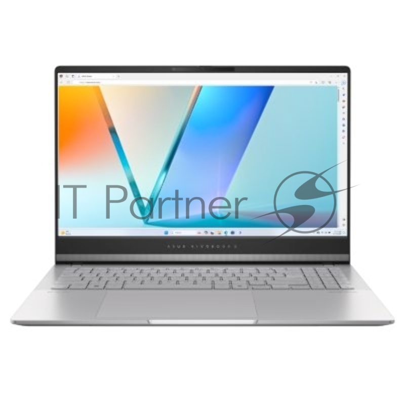 Ноутбук ASUS M5506NA-MA013 15.6(2880x1620 OLED)/AMD Ryzen 5 7535HS(3.3Ghz)/16384Mb/1024PCI Radeon/Cam/BT/WiFi/75WHr/war 1y/1.5kg/Cool Silver/DOS + алюм корп