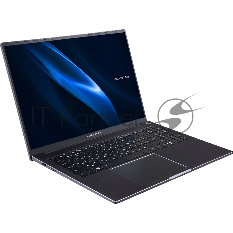 Ноутбук Maibenben B514B 14(2240x1400 IPS)/Intel Core i5 12450H(2Ghz)/8192Mb/512PCISSDG UHD Graphics/Cam/BT/WiFi/62WHr/war 2y/1.45kg/Grey/Win11Pro + Screen 60Hz, sRGB 100%, 16:10