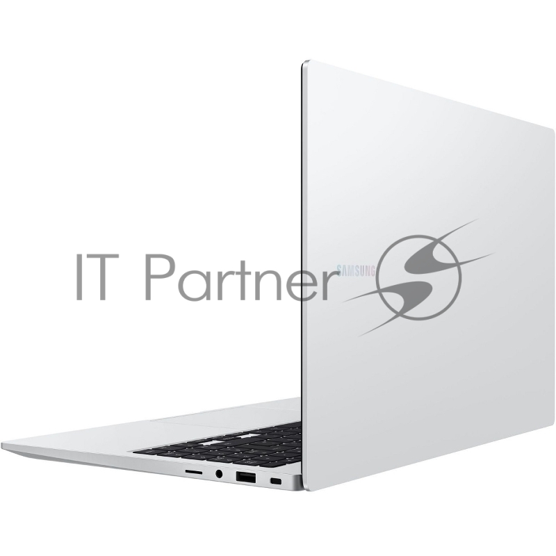 Ноутбук Samsung Galaxy Book4 15.6(1920x1080 IPS (матовый))/Intel Core 5 120U(1.4Ghz)/16384Mb/512PCISSD Graphics/Cam/BT/WiFi/54WHr/war 1y/1.55kg/Silver/Win11Home + Eng kbd 3 pin