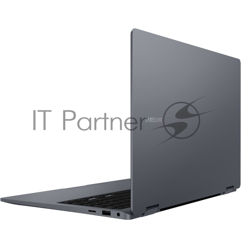 Ноутбук Samsung Galaxy Book4 360 15(1920x1080 AMOLED)/Touch/Intel Core 7 150U(1.8Ghz)/16384Mb/1024PCISS Graphics/Cam/BT/WiFi/68WHr/war 1y/1.16kg/Gray/Win11Home + Eng kbd 3 pin