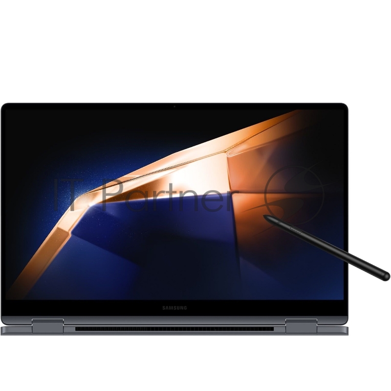 Ноутбук Samsung Galaxy Book4 360 15(1920x1080 AMOLED)/Touch/Intel Core 7 150U(1.8Ghz)/16384Mb/512PCISSD Graphics/Cam/BT/WiFi/68WHr/war 1y/1.16kg/Gray/Win11Home + Eng kbd 3 pin