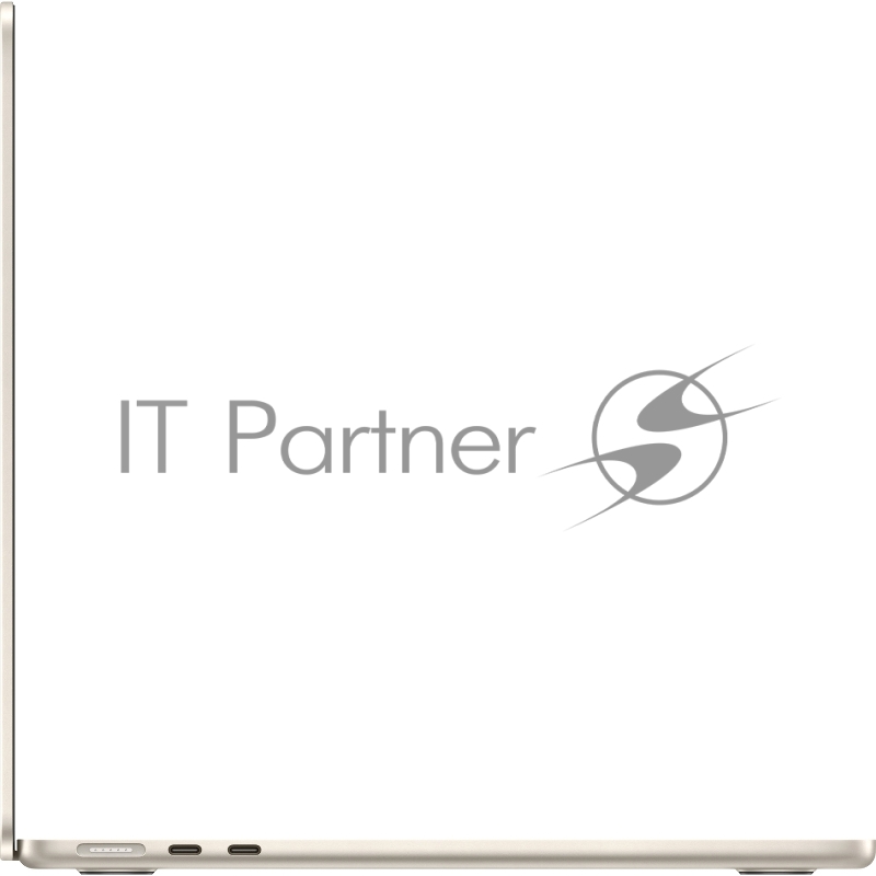 Ноутбук Apple 13-inch MacBook Air: Apple M3 with 8-core CPU, 10-core GPU/16GB/512GB SSD - Starlight/70W/RU