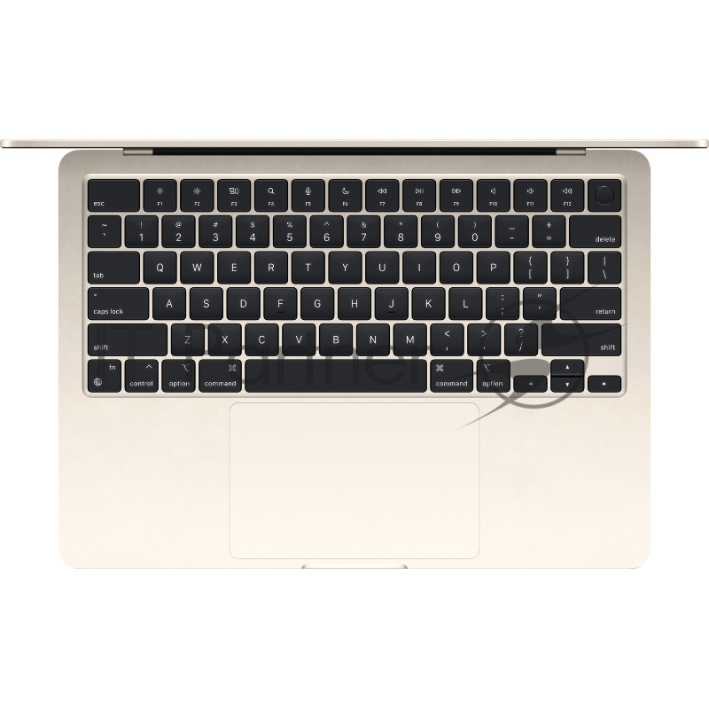 Ноутбук Apple 13-inch MacBook Air: Apple M3 with 8-core CPU, 10-core GPU/16GB/512GB SSD - Starlight/70W/RU