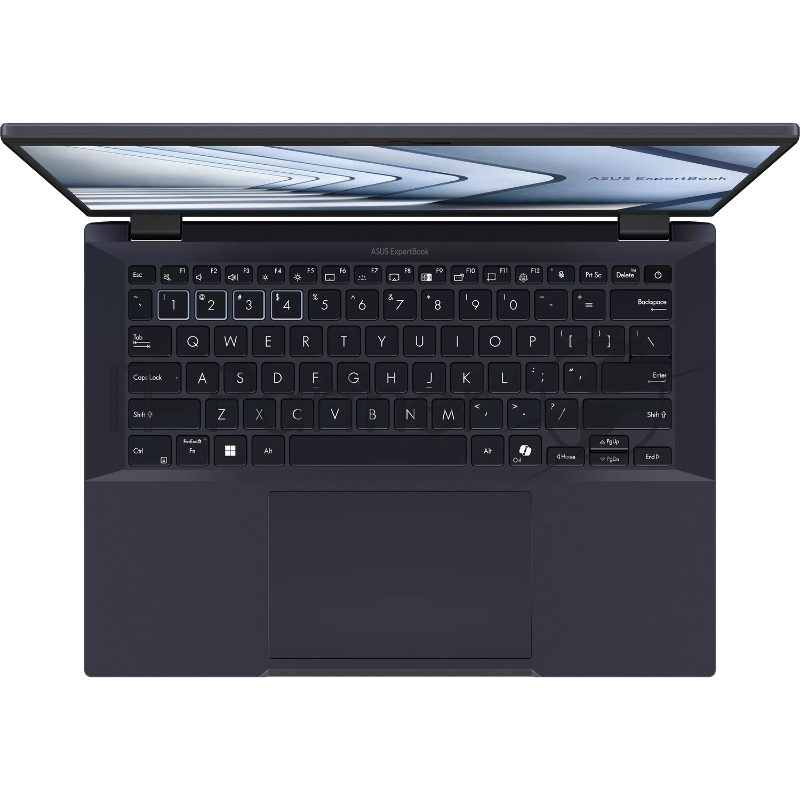 Ноутбук ASUS B3404CVA-Q50244 14(1920x1200 (матовый) WVA)/Intel Core i5 1335U(1.3Ghz)/8192Mb/512PCISSD UHD Graphics/Cam/BT/WiFi/63WHr/war 1y/1.57kg/Star Black/DOS