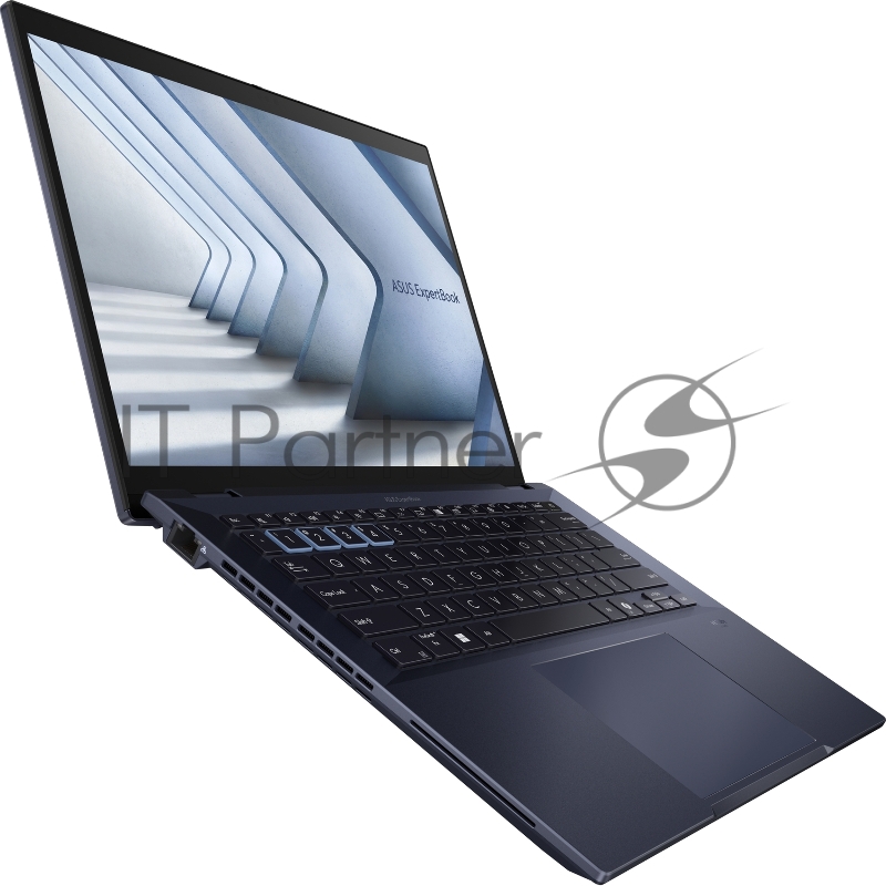 Ноутбук ASUS B5404CVA-QN0096 14(2560x1600 (матовый) WVA)/Intel Core i5 1335U(1.3Ghz)/8192Mb/512PCISSD Iris Xe Graphics/Cam/BT/WiFi/63WHr/war 1y/1.34kg/Star Black/DOS + магн-алюм корп