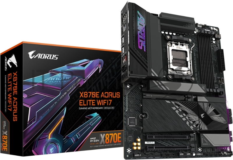 Материнская плата Gigabyte X870E AORUS ELITE WIFI7, AMD X870 SAM5 ATX RTL