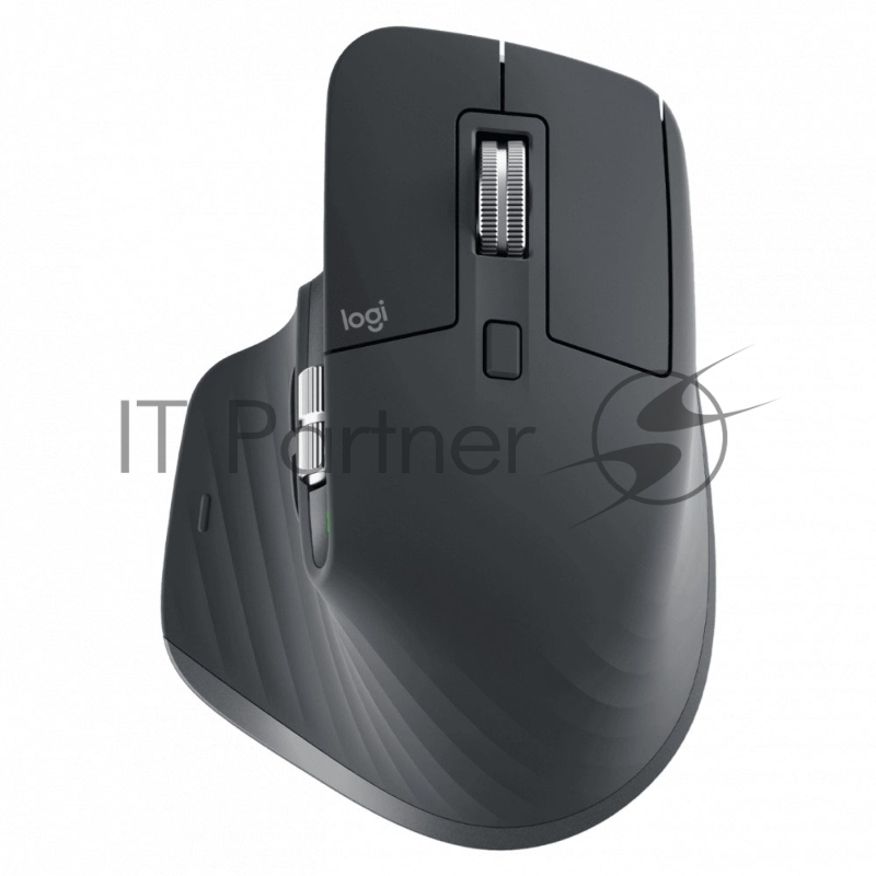 Мышь беспроводная Logitech MX Master 3s графитовый, 8000 dpi, радиоканал, Bluetooth, USB, кнопки - 7