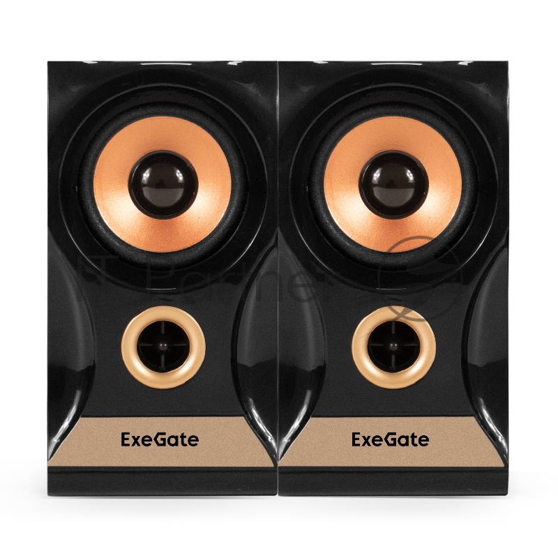 Акустическая система 2.0 ExeGate Maestro SPS-590 (Активная, питание 220В, 2х3Вт, 30-18000Гц, цвет темное дерево, Color Box)